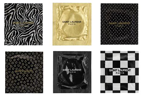 Saint Laurent Condoms .